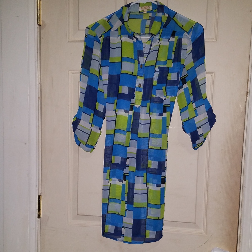 Woman's multi colored dress